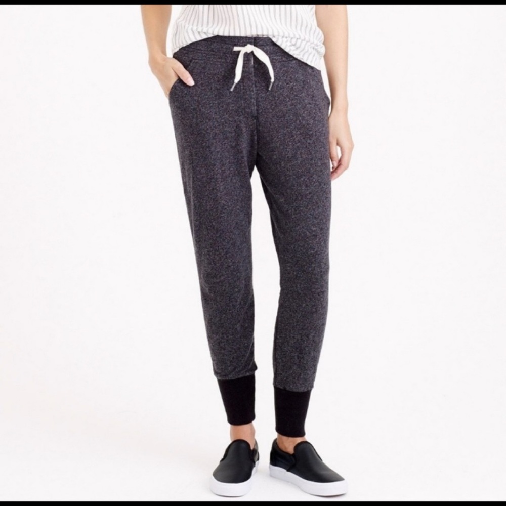J. CREW Skinny trouser sweatpants B3609 HCC Medium